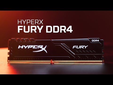 DDR4 Speicher mit Geschwindigkeiten bis 3733MHz – HyperX FURY