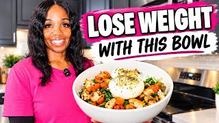 High-Protein Bowl for Weight Loss | How I Maintain My 100+ LB Weight Loss