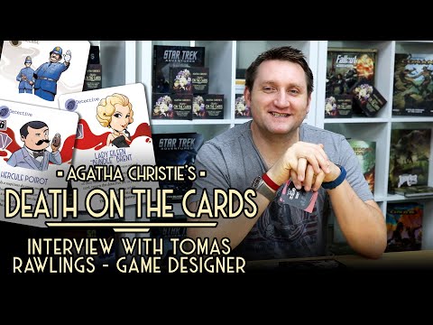 Agatha Christie's Death On The Cards - Interview With Tomas Rawlings - Game Designer