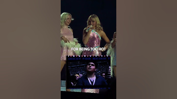 A fan wants to arrest Sabrina Carpenter 😂🚔👮‍♀️👮‍♂️
