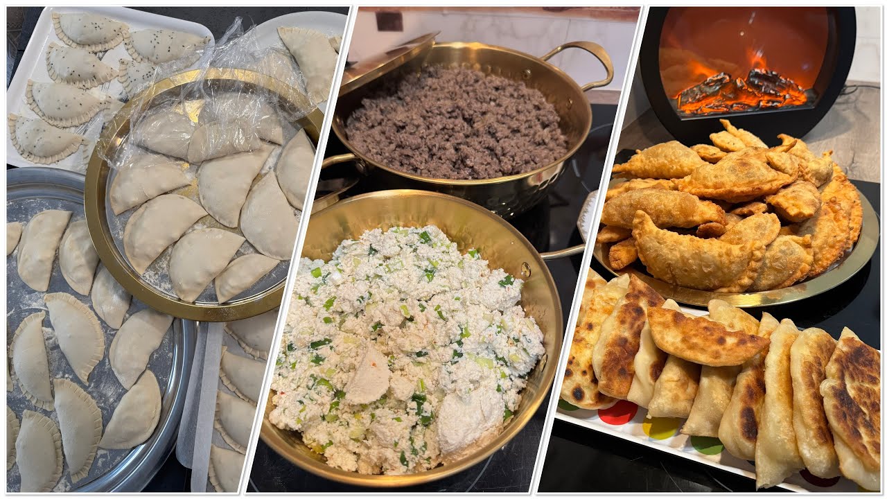 أطيب وأشهى سمبوسك اللحمة و الأريشة جرّبوها وخبروني بالنتيجة 😉😋