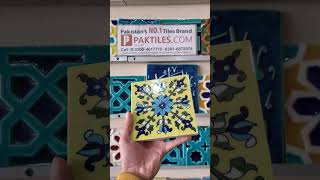 New Handmade Blue Multani Tiles Designs Manufacturer Supplier all Over Pakistan #multanitiles