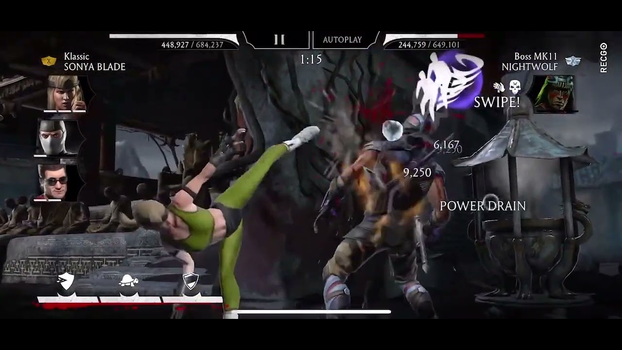 MORTAL KOMBAT ELDER WIND TOWER BOSS BATTLE 90 COMPLETED (7TH TIME)