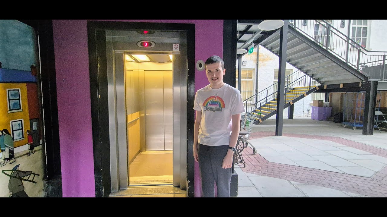 Old Orona lift at Conway Mill, Belfast