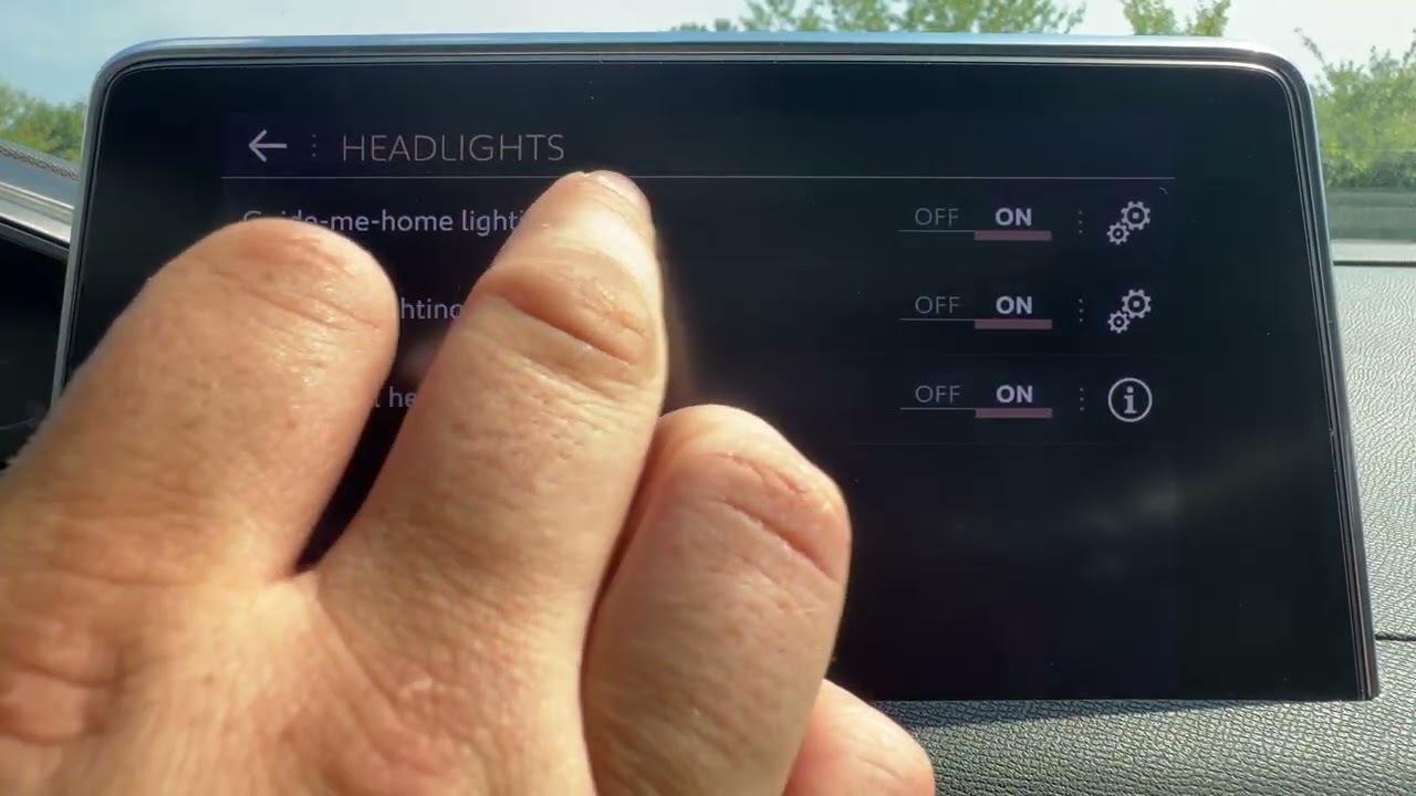 ₍ᐢ.ˬ.ᐢ₎ページ Peugeot 3008 II – How to Enable or Disable Guide Me Home Lighting