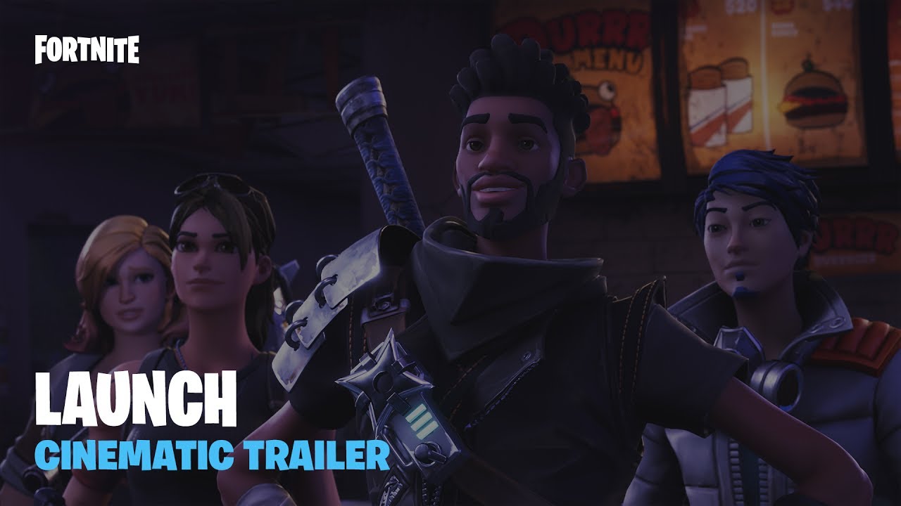Fortnite - Launch Cinematic Trailer - Strange things are afoot at the DurrBurger. Assemble the squad and get ready for the launch of Fortnite with the "Hard Days Night"  cinematic short.

Fortnite i