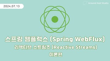 리액티브 스트림즈 (Reactive Streams) 이론편 [ 스프링 웹플럭스 (Spring WebFlux) ]
