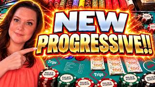 ULTIMATE TEXAS HOLD 'EM in LAS VEGAS! 🍀🍀 NEW PROGRESSIVE!! (UTH)