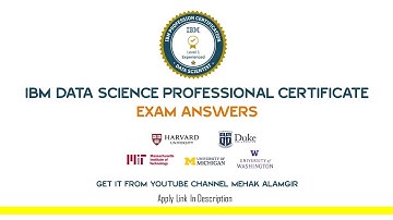 IBM Data Science Professional Certificate | free certificate