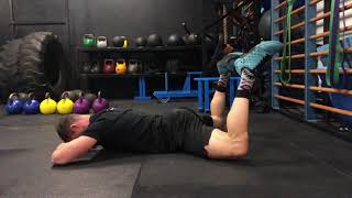 Prone Frog Lifts - Great Glute Exercise.