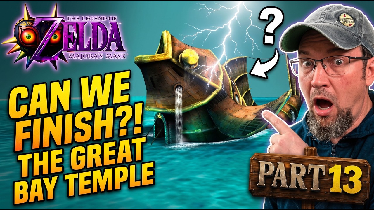 The Great Bay Temple Ends TONIGHT! | Majora’s Mask Part 13