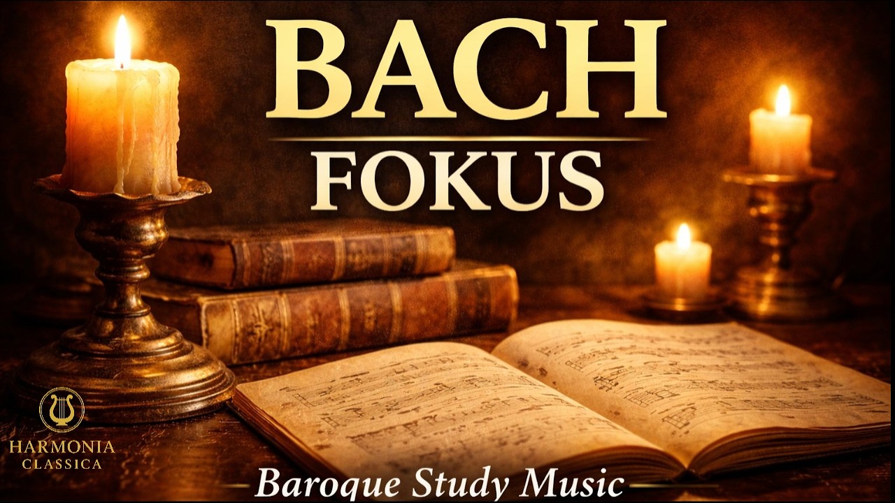 Bach für Lernen & Konzentration 📚 | Ruhige Klassische Musik zum Arbeiten, Lesen & Fokus | Keine WB