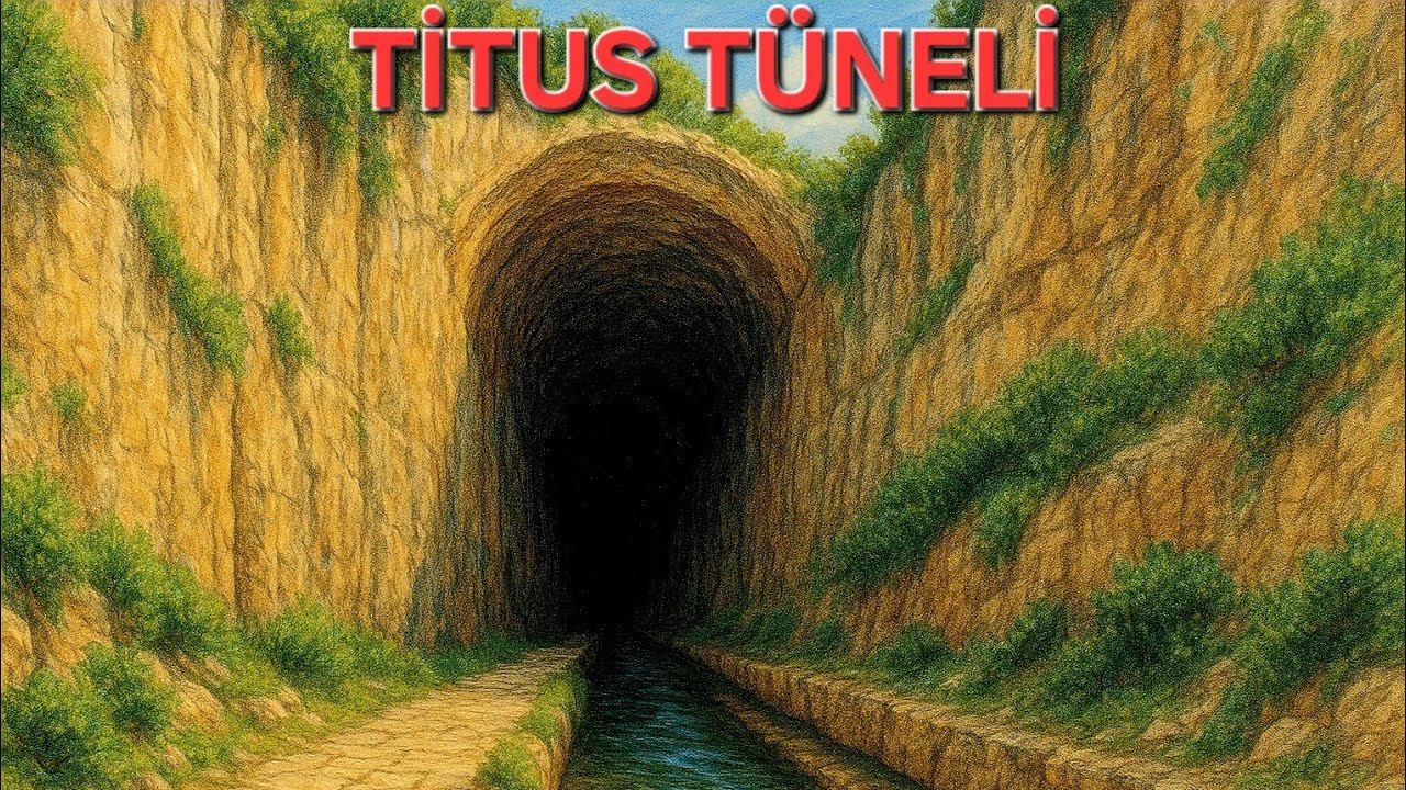 4K TİTUS TÜNELİ VE BEŞİKLİ MAĞARA HATAY TARİHİ YERLER (the titus tunnel) 