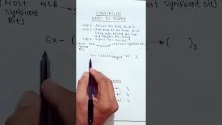 Gray to Binary Code Conversion in Hindi #youtubeshorts #shorts #digitalelectronics