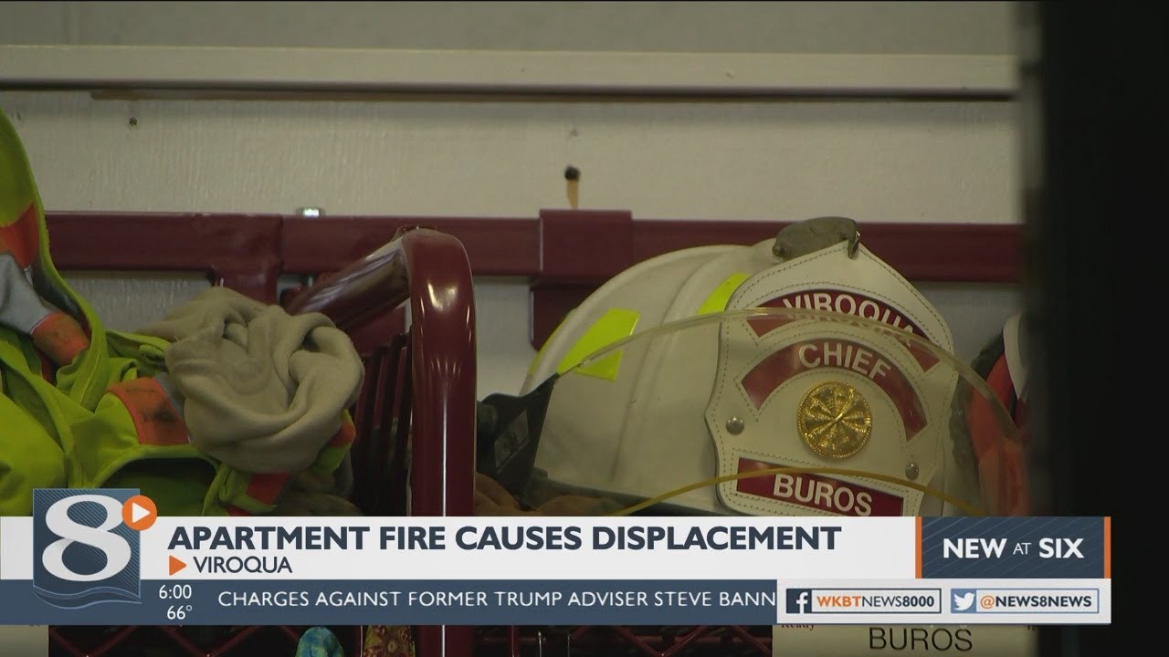 Apartment fire causes displacement