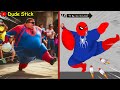 30 min real football vs stickman  stickman dismounting funny moments  big stick