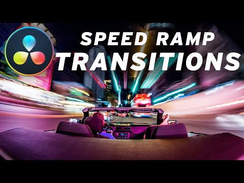 Speed Ramp Transitions in Davinci Resolve [Beginner Tutorial]