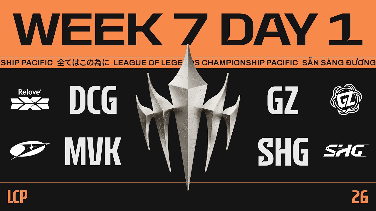 [中文] DCG vs GZ | MVK vs SHG | LCP 2026 Split 2 Regular Season Week 7 Day 1