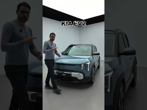 The new Kia EV2 is a small city car that offers bigger car space 😯! #kia #kiaev #kia2026