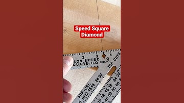 Speed Square ♦️4 Rafter Cuts! 💯