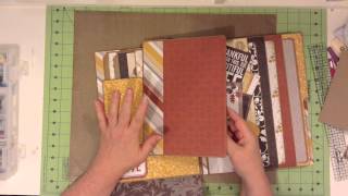 Paper Architecture With Sabrina File Folder Folio 7 - Thanksgiving - Walkthough Tour