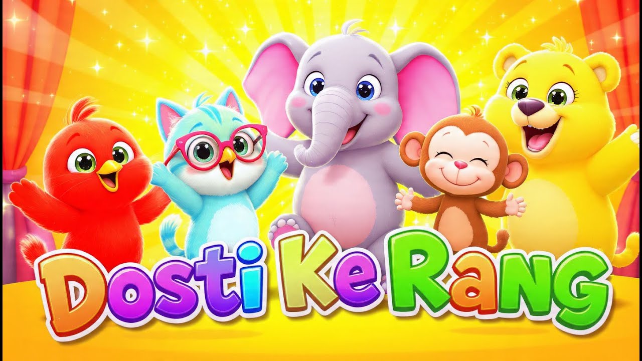 Dosti Ke Rang #children #baby - YouTube