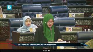 PAC kemuka 17 syor kawal kos kesihatan PAC kemuka 17 syor kawal kos kesihatan