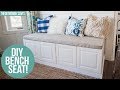 IKEA HACK | How to Build a Bench from Kitchen Cabinets