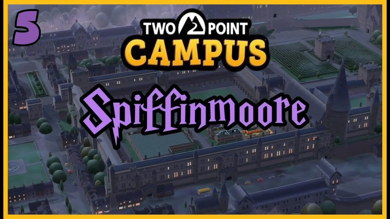 How to beat Spiffinmoore! Building The Most MAGICAL Campus in Two Point Campus!