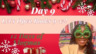 Opening Books 9-12 in my Advent Calendar! | Vlogmas Day 9