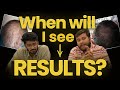 How long does it take to see results with Minoxidil?