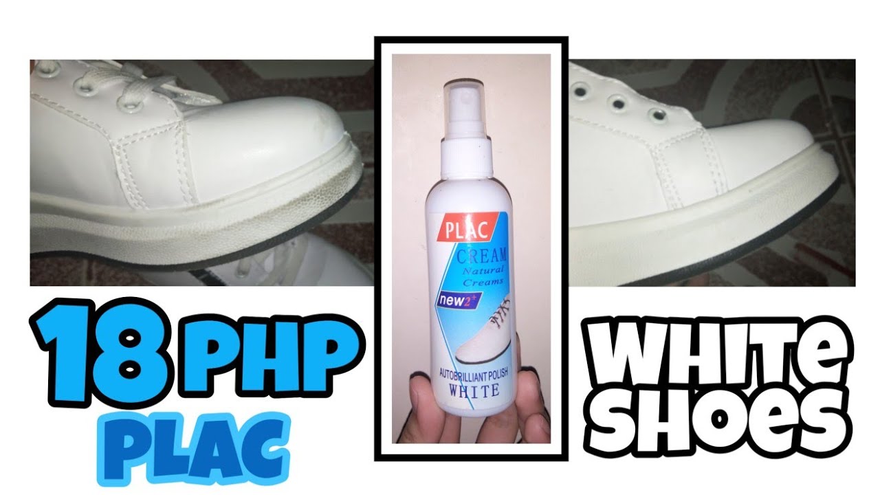 plac white shoe cleaner