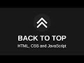Back to Top Button with HTML, CSS and JavaScript