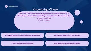Configuration and Setup Part 1 - Salesforce Administrator Certification