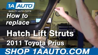 How to Install Lift Hatch Struts 10-15 Toyota Prius