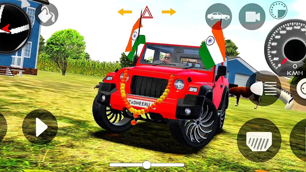 Modified Mahindra Thar😈Games:Indian Blue Thar (Gadi Wala Games) Car Game Android Game - #2026