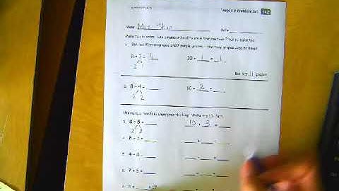 Eureka Math - 1st Grade - Module 2, Lesson 9