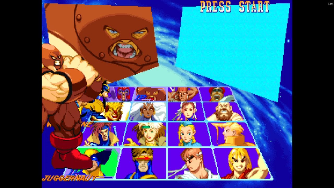 X-Men vs. Street Fighter – Juggernaut & Wolverine Unstoppable Duo! 💪🐺