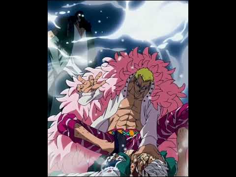 Aokiji stops Doflamingo