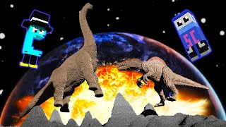 We Blow Up Dinosaurs on the Moon in Teardown Multiplayer!