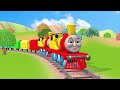 Choo Choo Train Song 🚂 | Learn Colors with Fun Train | #nurseryrhymes #cocomelon
