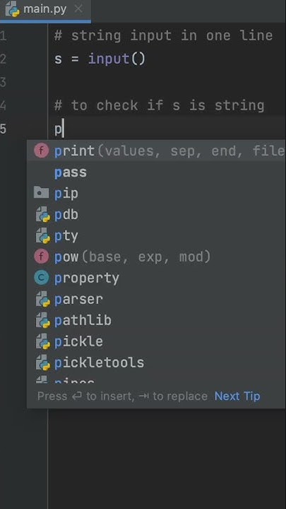 How to take String input | Python | One Line Code | #string #python # ...
