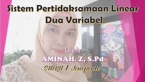 Sistem Pertidaksamaan Linear Dua Variabel #Part 1#