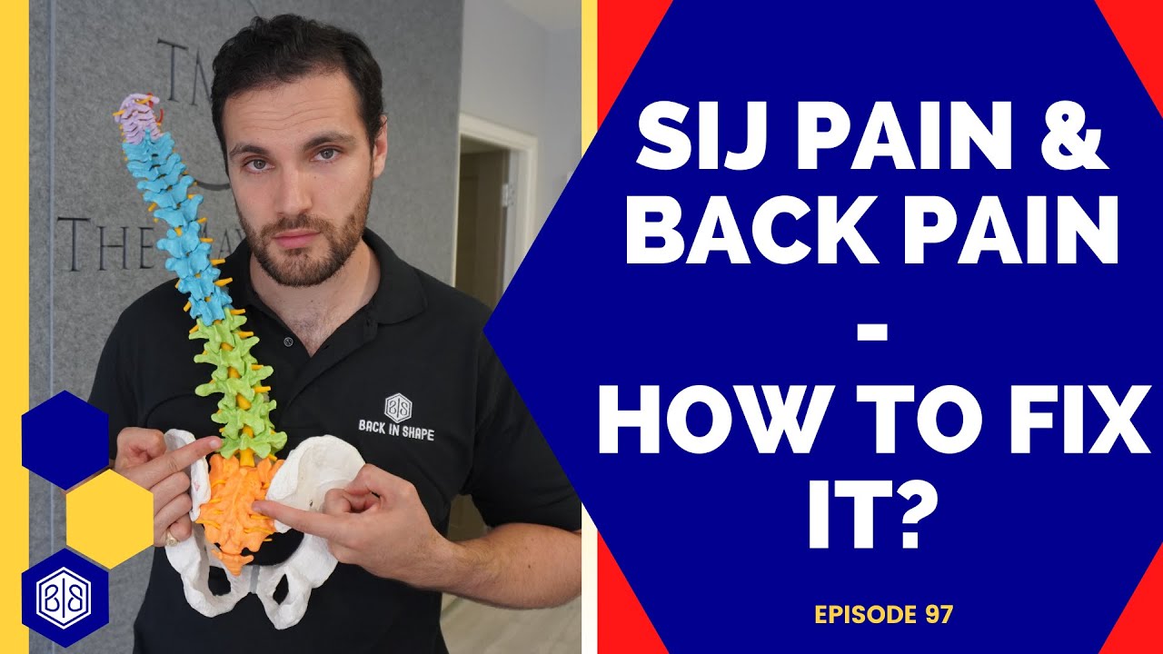 How To Treat Sacroiliac Joint Pain & Home Exercises For Sacroiliac