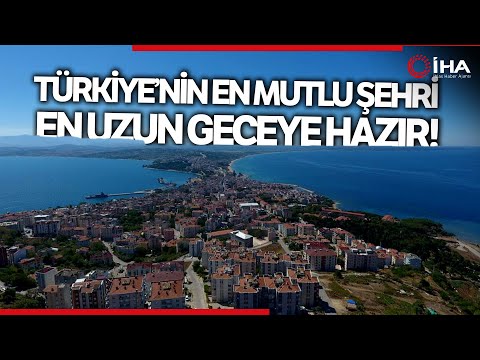Türkiye’de En Uzun Gece Sinop’ta Yaşanacak