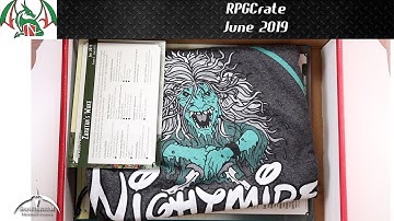 RPG Crate June 2019 Unboxing