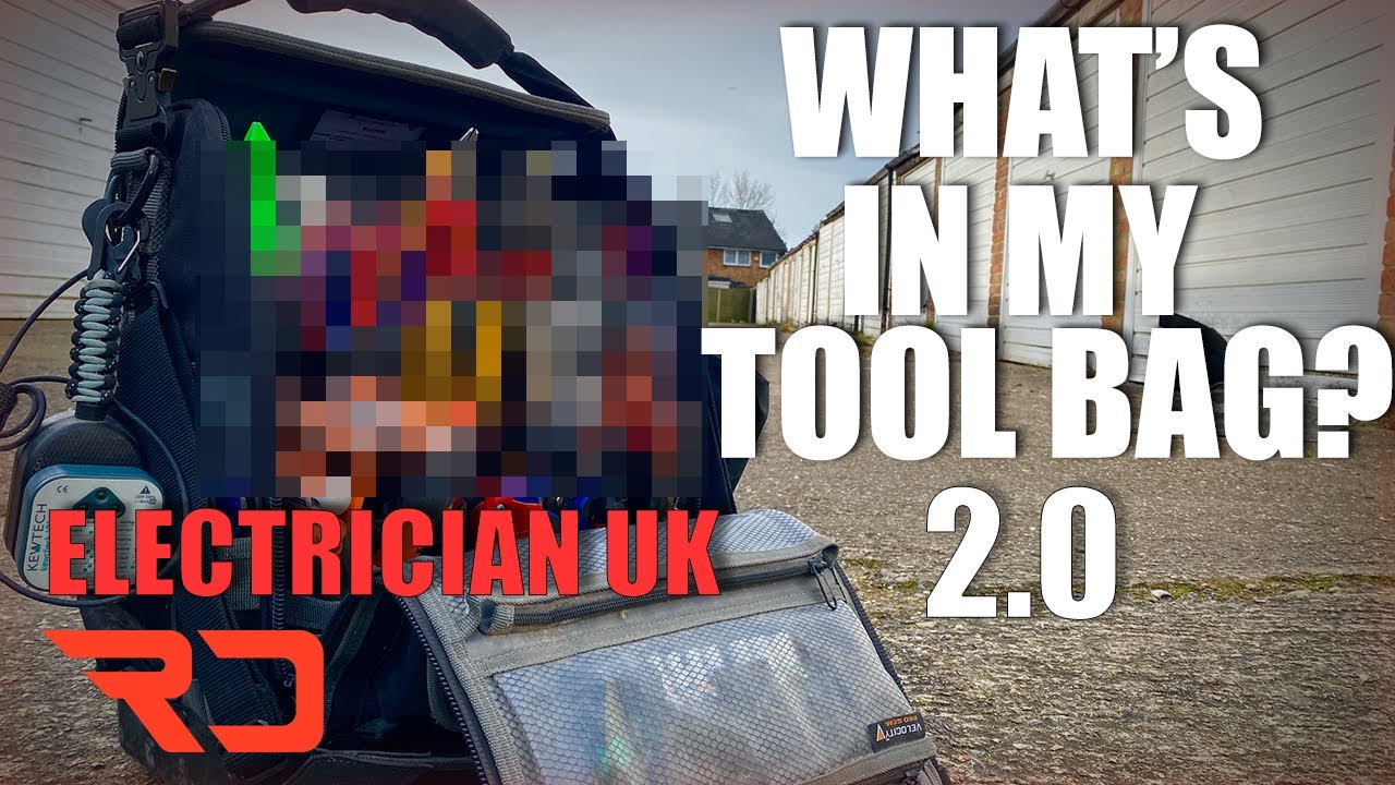 WHAT'S IN AN ELECTRICIANS TOOL BAG? 2.0 ELECTRICIAN UK BAG TOUR YouTube