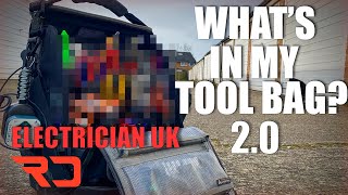 WHAT'S IN AN ELECTRICIANS TOOL BAG? 2.0 ELECTRICIAN UK BAG TOUR