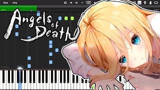 Pray - Satsuriku no Tenshi(Angels of Death) 殺戮の天使 ED FULL(synthesia piano tutorial) chords