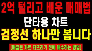 2억 털려보고 직접 배운 매매법 단타매매 전용 차트세팅법 &quot;검정선만 봅니다&quot;｜차트 단타매매! 차트 분봉매매!